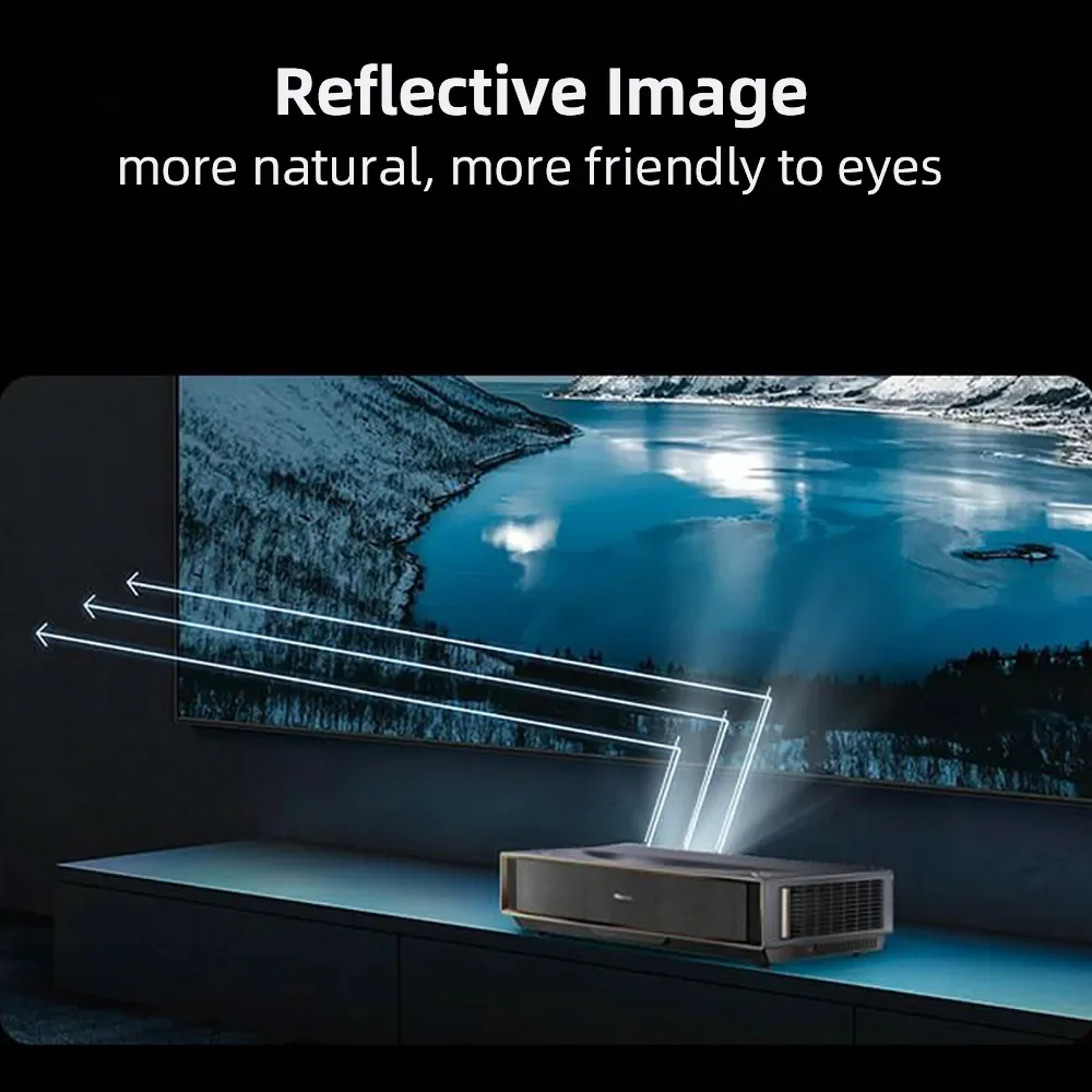 Hisense Starlight S1 Pro 4K Native UHD Projector, UST Full Color  Clear Contrast Multifunctional WIFI Home Theater Beamer