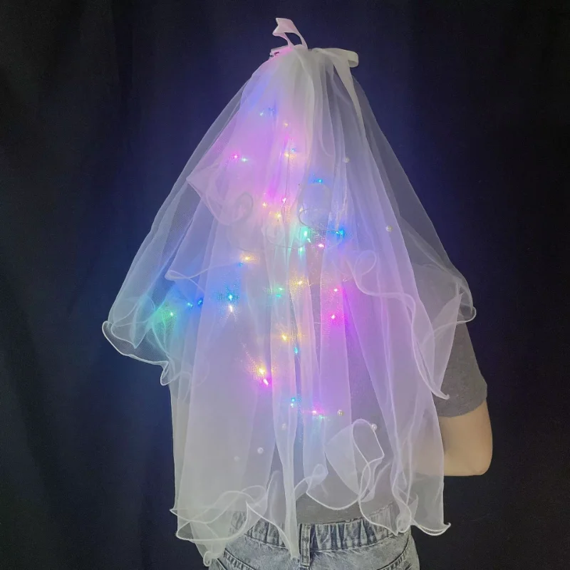 結婚式や誕生日のための装飾的な弓,夜のパーティーのためのきらびやかな真珠のコスプレアクセサリー,1ユニット