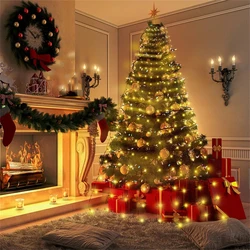 LED Fairy String Light DIY Lighting with Remote Control Suitable for Christmas Trees Parties Wreath Lights Outdoor Garden Partie