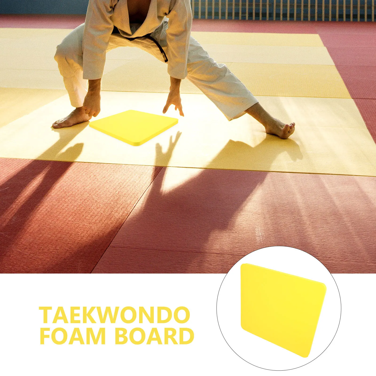 

Training Taekwondo Board Made of Safe Eva Foam No Odor Ideal for Karate Skill Development Home Gym Practice Breaking Exercise