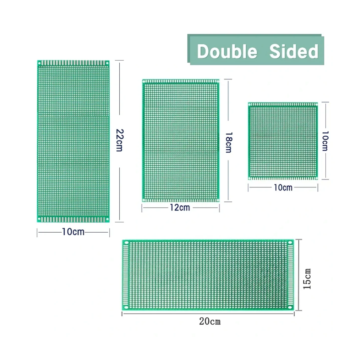 9x15 8x12 7x9 6x8 5x7 4x6 3x7 2x8 سم نموذج مزدوج الجانب لتقوم بها بنفسك العالمي الدوائر المطبوعة لوحة دارات مطبوعة بروتوبوارد لاردوينو #3