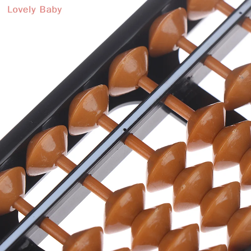 【BBS-7】1Pc Kids 17 Digits Rods Standard Abacus Maths Calculating Tool Educational Toy