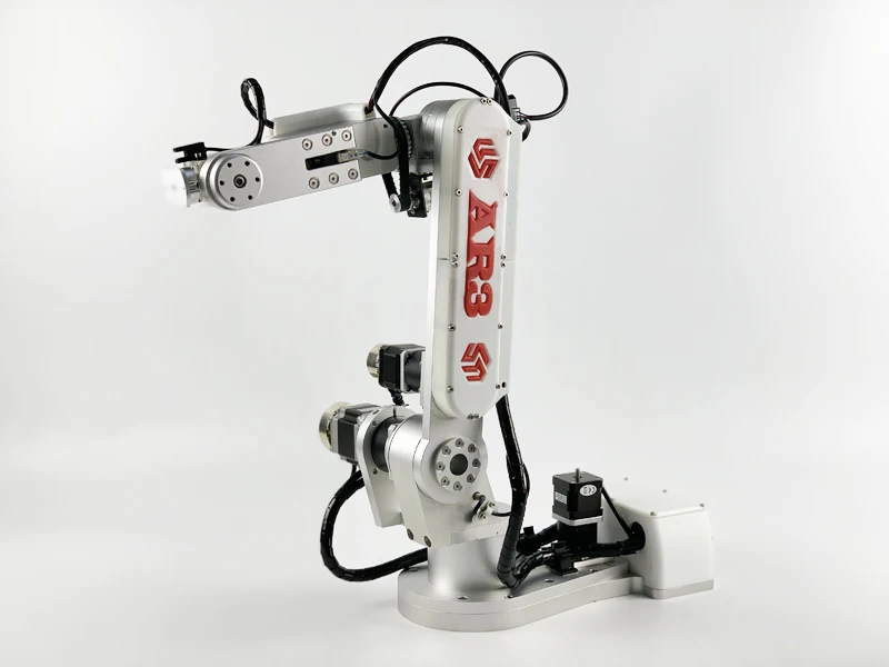 Kit Robô de Programação para Projeto Python, 6-Axis Stepping Robot Arm, Motor Stepper Industrial, Braço Mecânico, 630mm Comprimento, 2kg de Carga