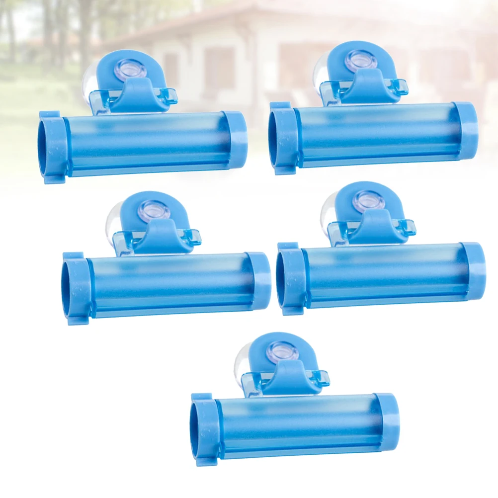 

5 Pcs Toothpaste Squeezer Tool Toothpastes Bathroom Machine Squeezers Dispenser Manual