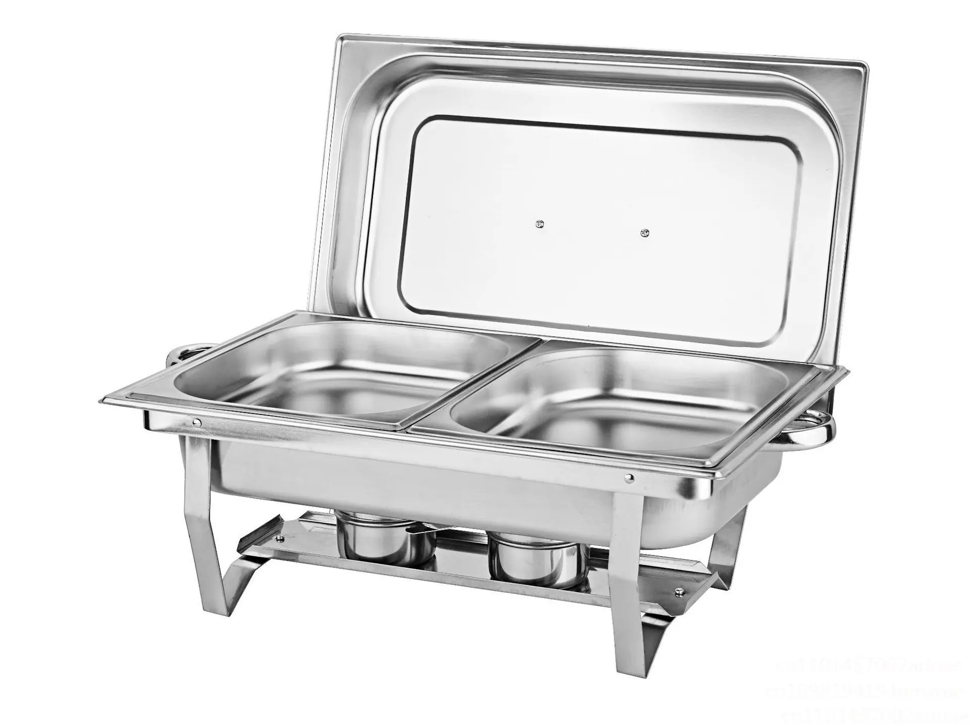 Chafing Dish Buffet Set,, Rectangle Catering Warmer Server with