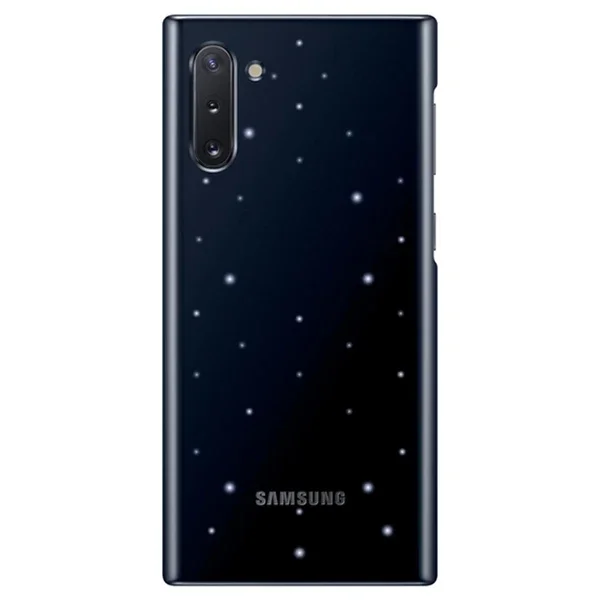 Original Galaxy Note10 LED Smart Hintergrundbeleuchtung Fall für Samsung Galaxy Note 10 Note10 5G Telefon Fall Emotionale Led Licht