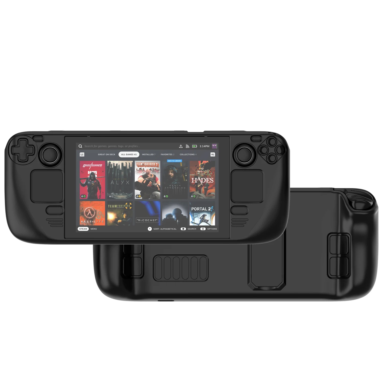 Etui Steam Deck LCD (2022) Steam Deck OLED (2023) z podpórką Zaprojektowane dla etui Steam Deck TPU i PC Protective Sle — zdjęcie produktu 7