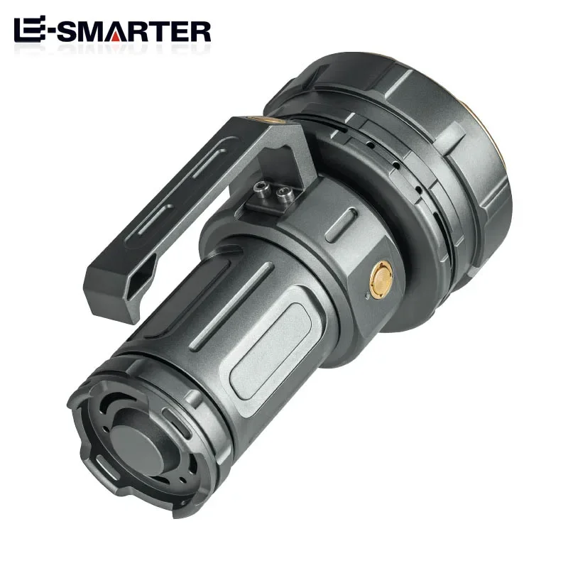 Fan Cooling Handheld Light 16 * P50 High Lumen Flashlight Outdoor Camping Adventure Work Giant Bright Handheld Light