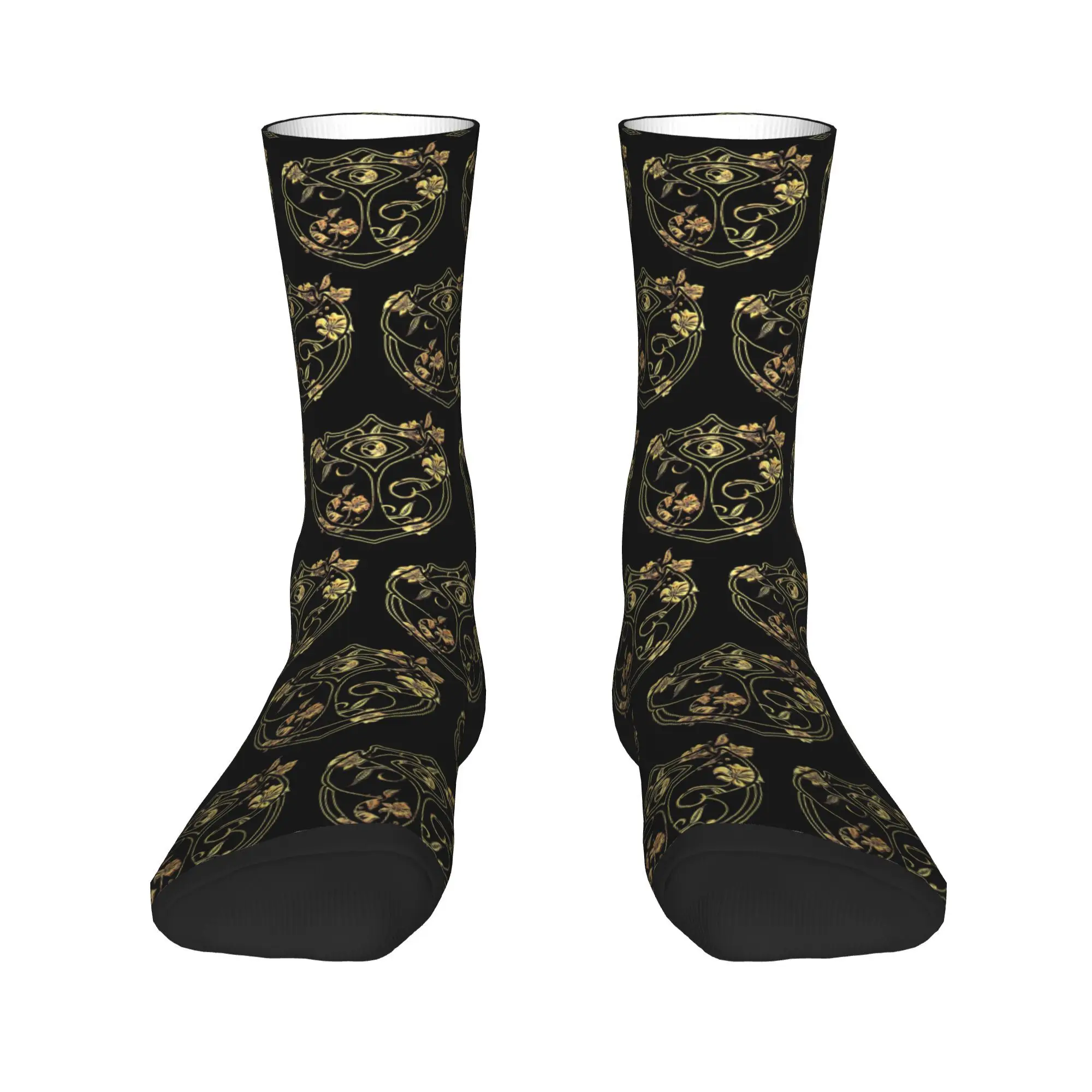 جميع المواسم تومورولاند البلجيكية مهرجان موسيقى الرقص الإلكترونية الجوارب Harajuku جوارب فائقة النعومة طاقم الجوارب هدية عيد ميلاد