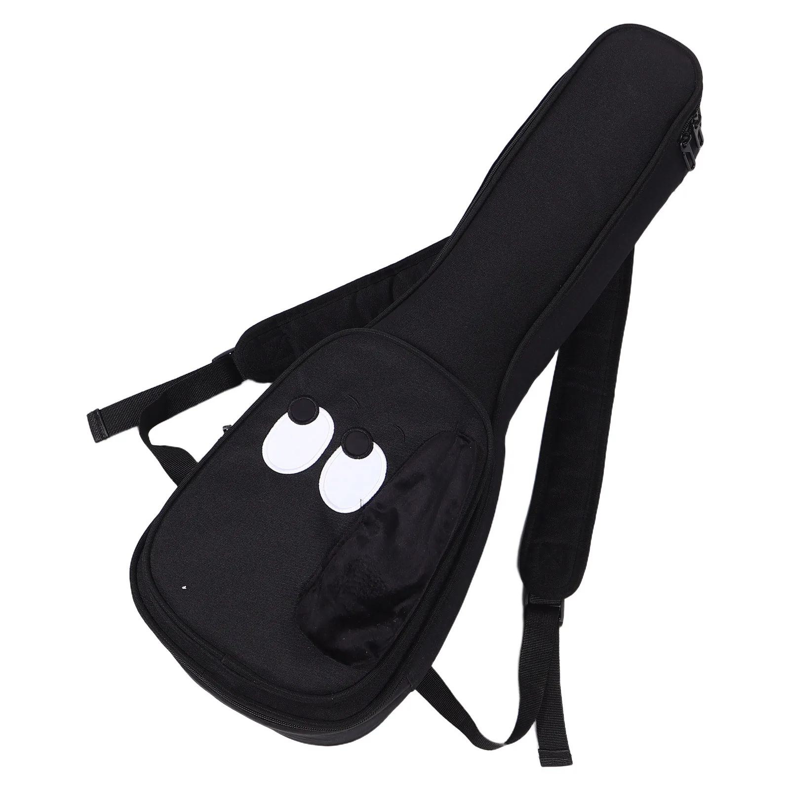 

Ukulele Bag Case Oxford Cloth Black Waterproof Soft Gig Bag For Concert Travel Storage Dual Straps Adjustable Belt Padded