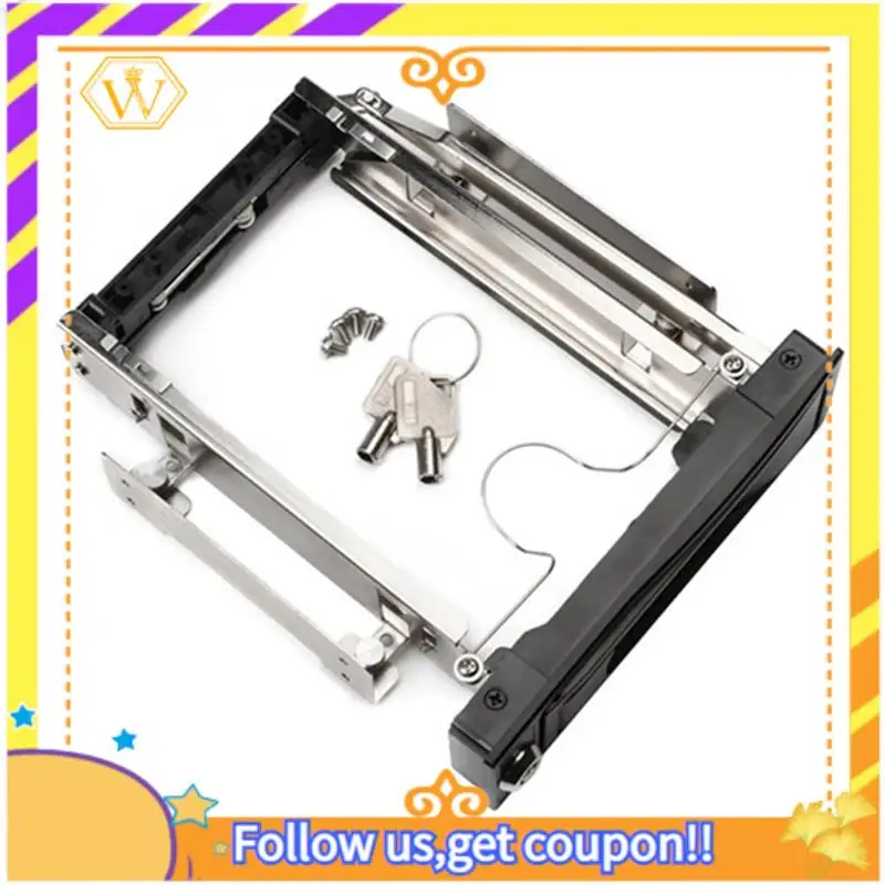 Latest-Hot Swaps Mobile Rack For 3.5Inch Ssds HDD Internal Tray 5.25 Internal HDD Adapter