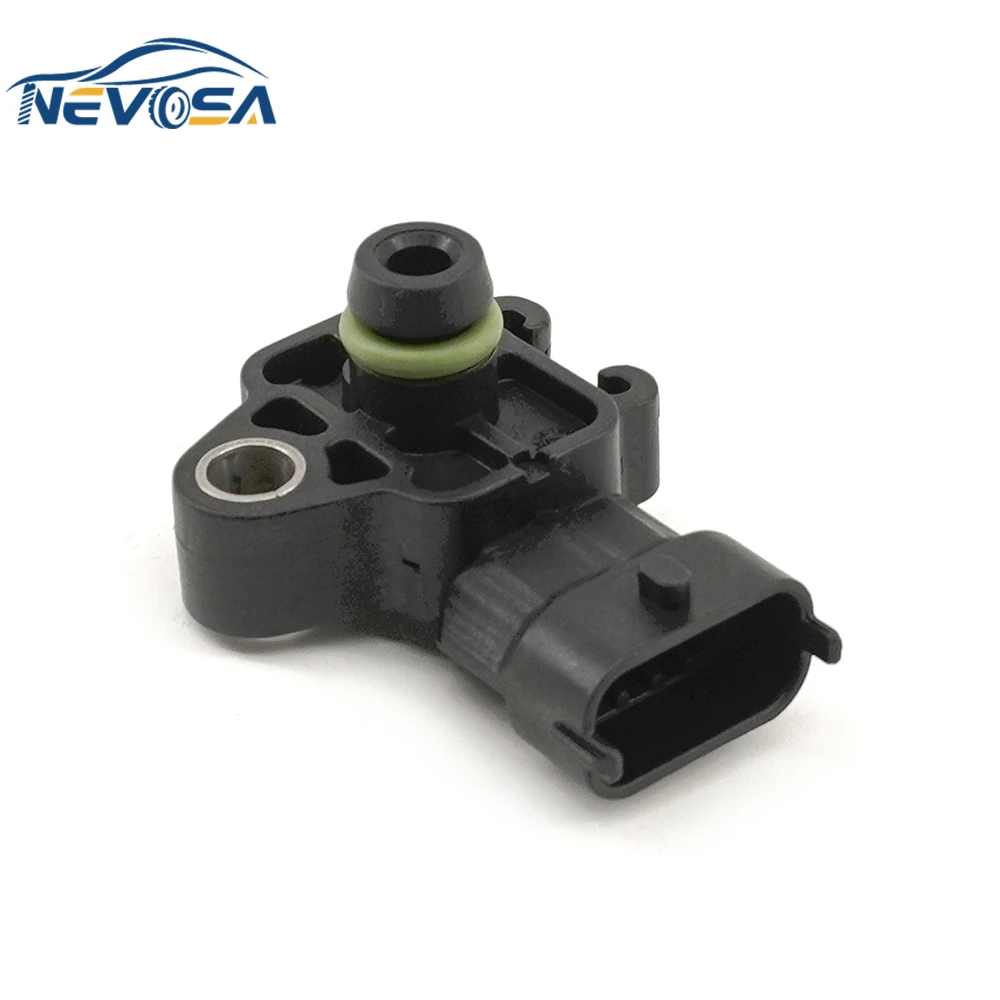 MAP Sensor Intake Manifold Absolute Pressure For Chevrolet 2009-2019 Sierra Silverado 1500 2500 3500 Yukon 28084560 12644228