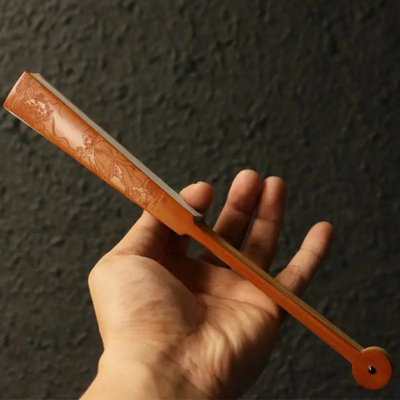 

Old Yuzhu Folding Fan Bamboo Fan