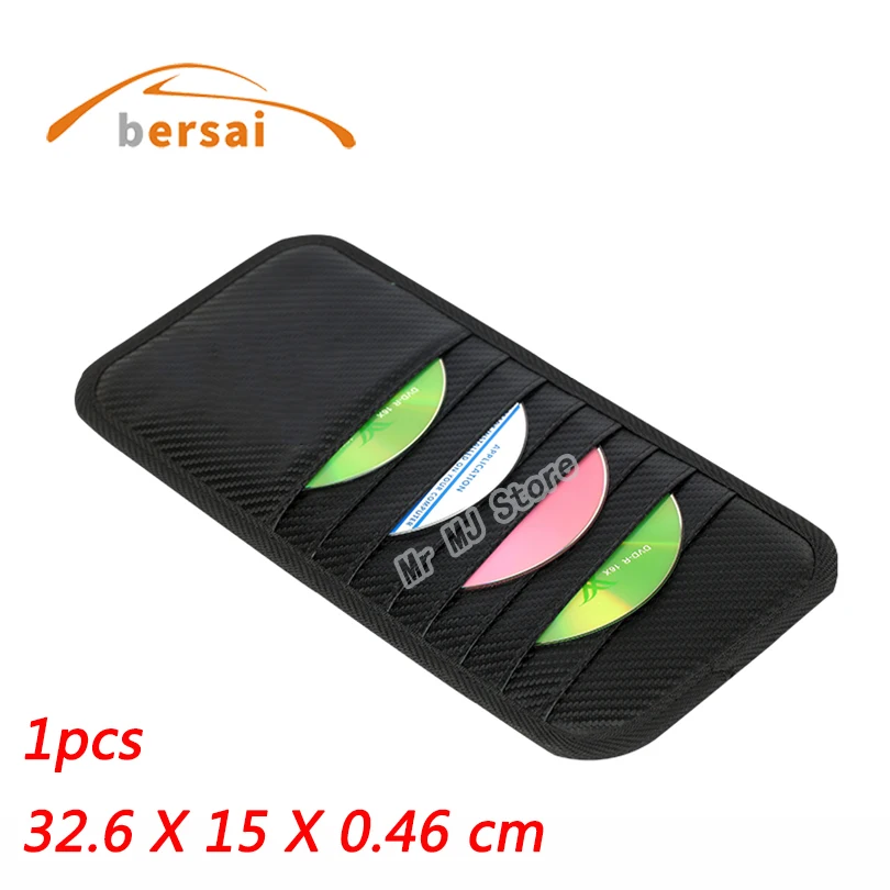 Carbon Fiber Car Sun Visor MOPAR Badge Sunshade Storage Bag Car Styling for Jeep Ford Chevrolet Chrysler VW  Car Accessories