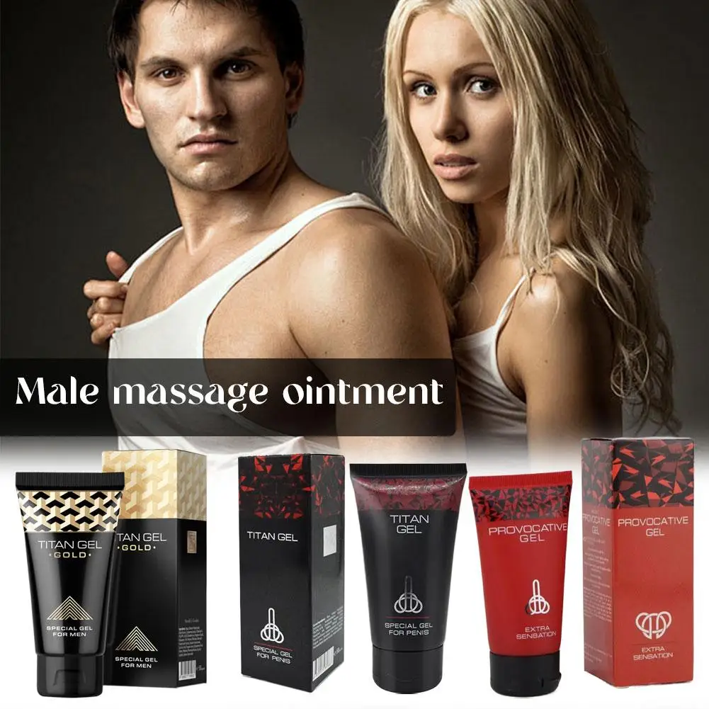 50 مل جل ذكر لمرهم تدليك ذكر قابل للذوبان في الماء لتيتان للاستخدام الخارجي ترطيب طويل الأمد #1