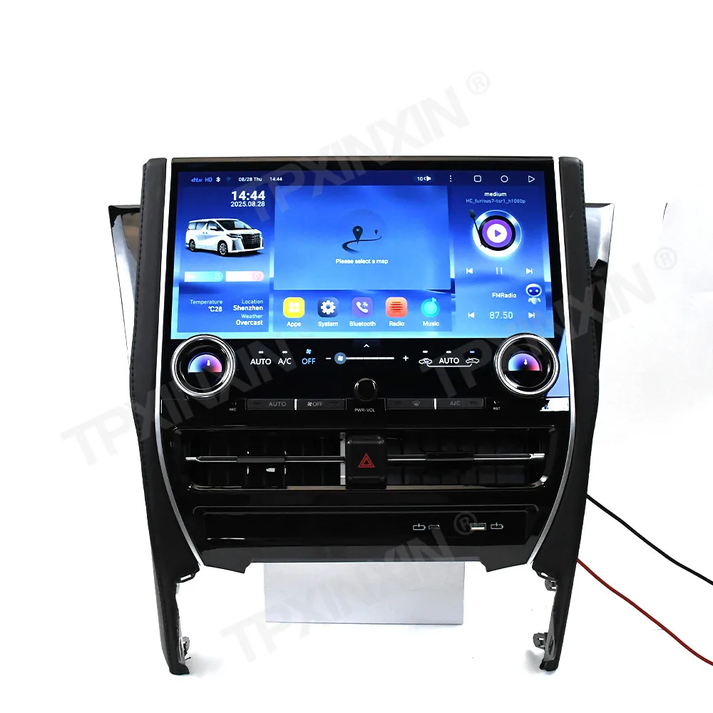 كوالكوم 8 النواة راديو أندرويد لتويوتا Vellfire 2015 ~ 2023 الوسائط المتعددة لتحديد المواقع والملاحة ستيريو سيارة نظام ذكي رئيس وحدة #5