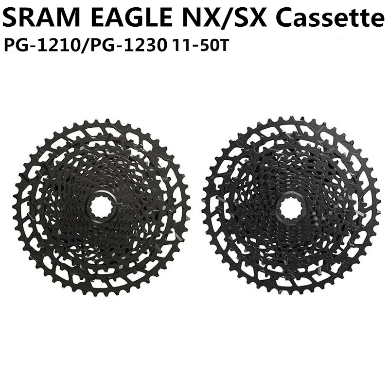 SRAM EAGLE NX SX Cassette SX PG 1210 NX PG 1230 11-50T 12s Speed MTB Bicycle Cassette Bike Freewheel 12 Speed MTB Bicycle Bike