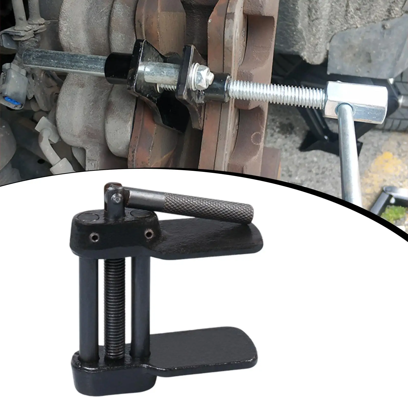 Automotive Disc Brake Caliper Compression Tool Heavy Duty Steel Spreader for Brake Pad Replacement on Car Truck SUV