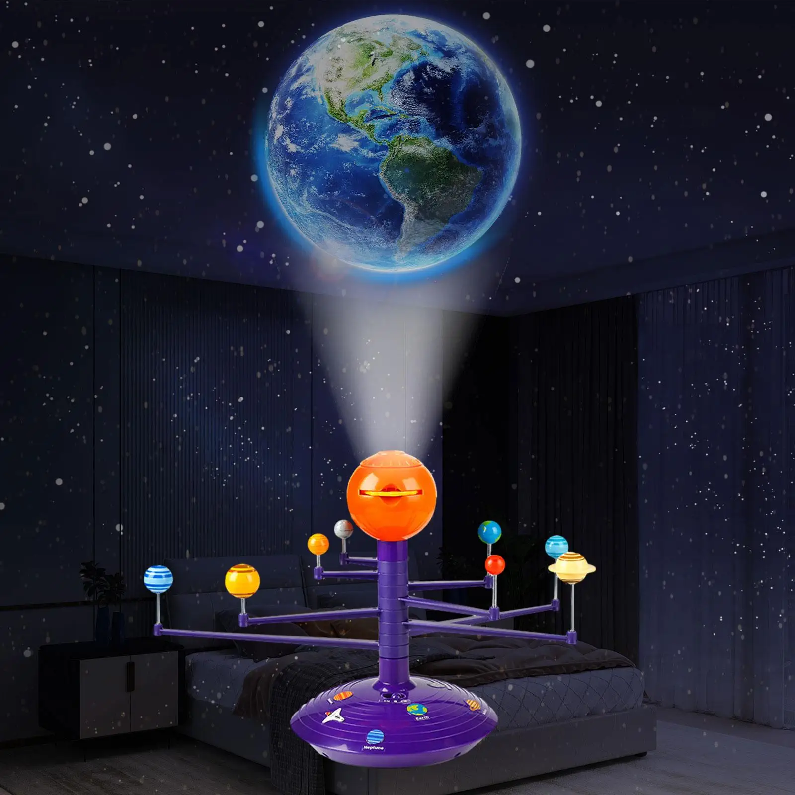 Planet Voice Projection Toy Science Activity Science Solar System for Kids