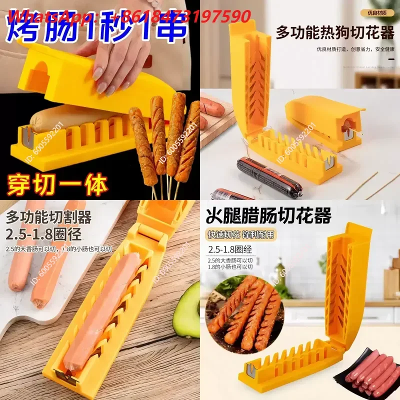 Multifunctional Manual Sausage Stuffer Machine for Homemade Grilled Sausages Easy to Use Kitchen Tool for Beginners