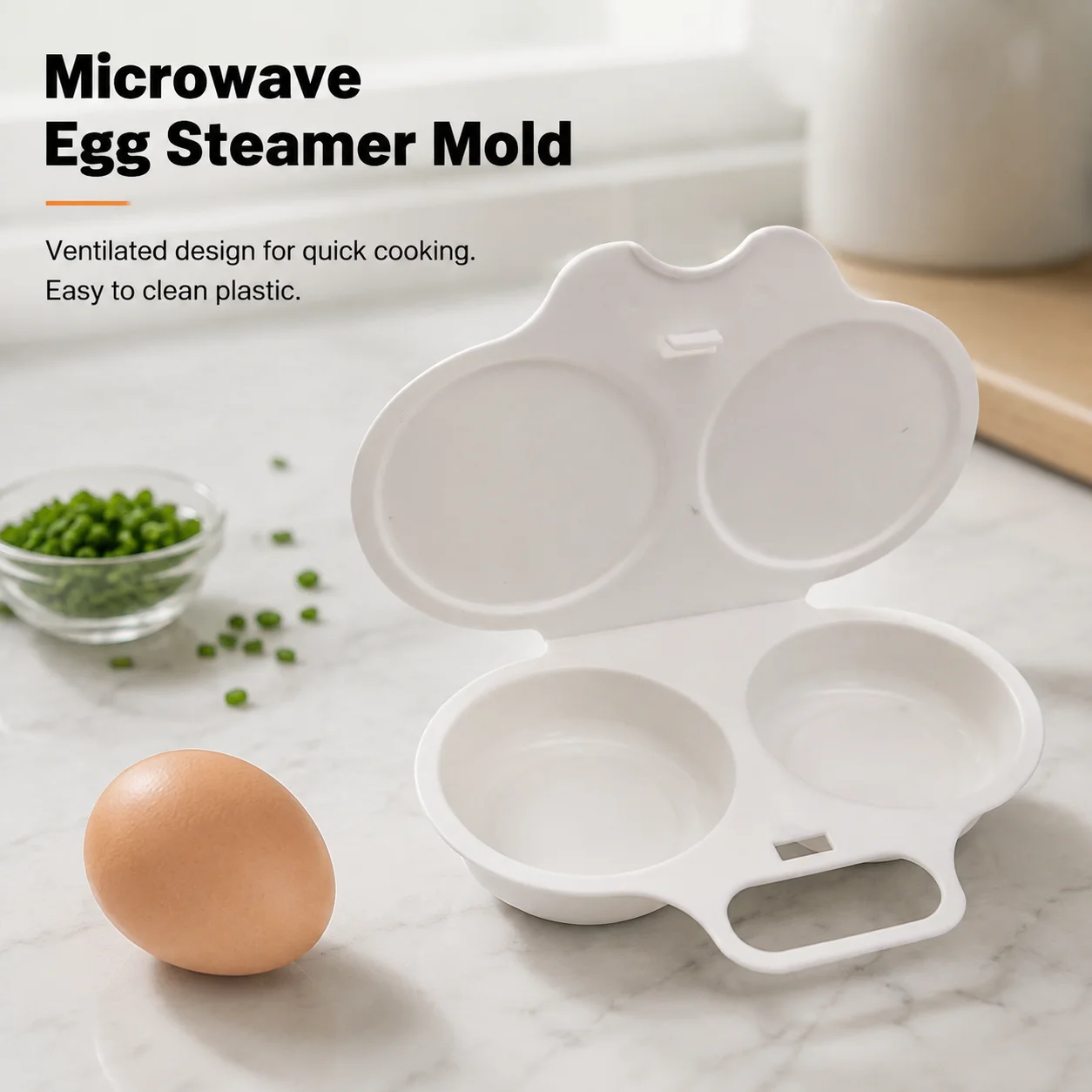 Egg Steamer Professional Microwave Egg Cooker Mold Kitchen Cooking Mold Cookware Food Grade Plastic Steamers