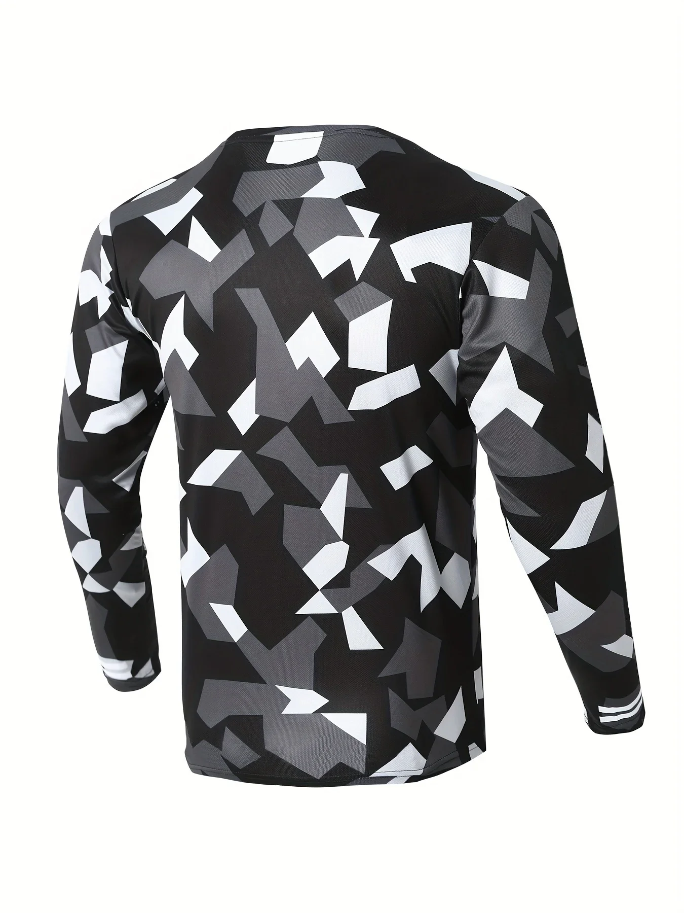 Men's Long Sleeve Cycling T-Shirt Quick-drying Comfy Off-road Motorsport Mountain Cycling Clothing