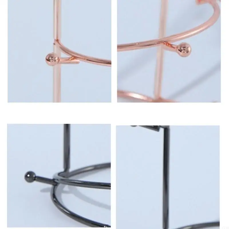  Modern Design Crown Holder Stainless Steel Easy to Assemble for Displaying