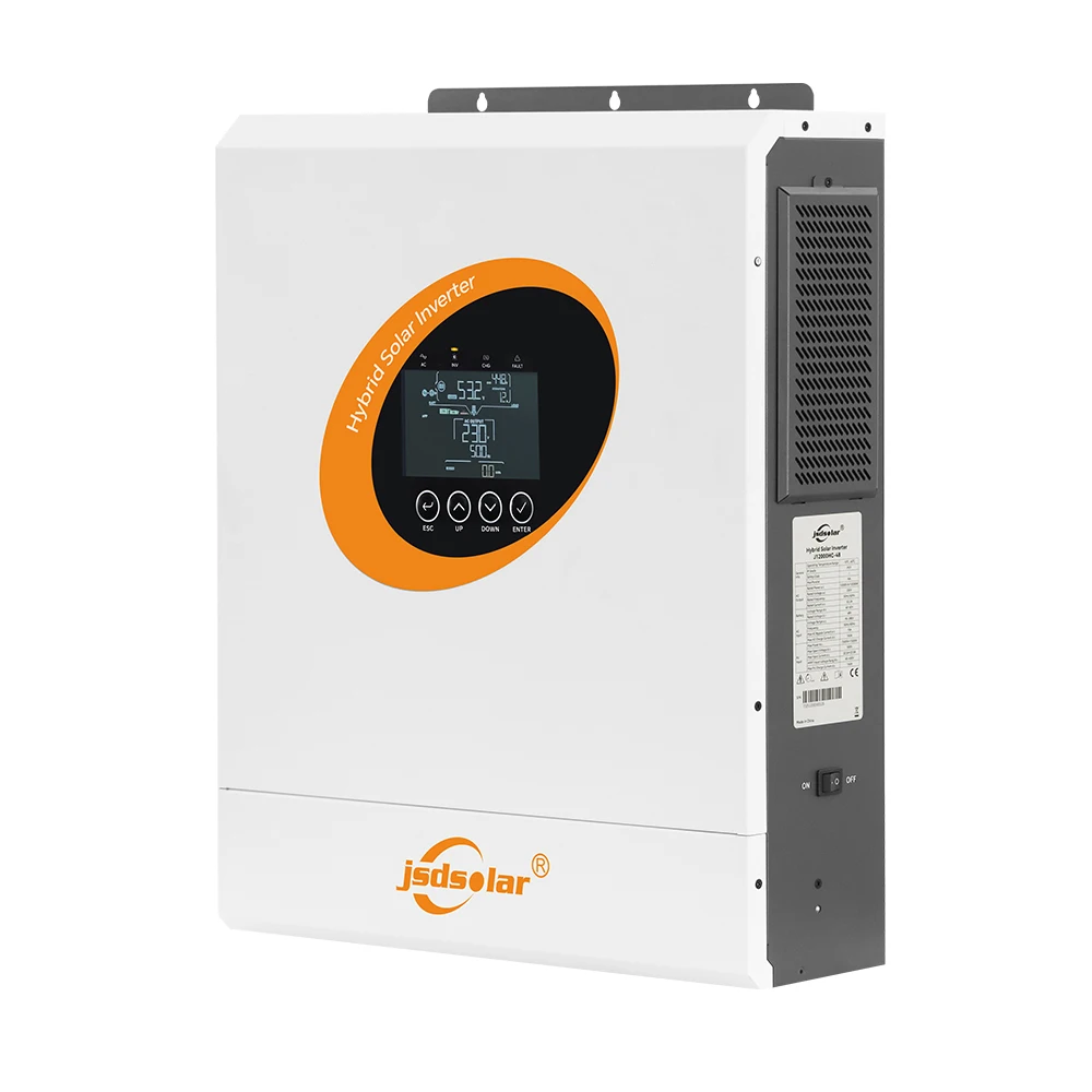 12kW Hybrid-Solarwechselrichter 220VAC Hochleistungs-Off-/On-Grid Reiner Sinuswellen-Wechselrichter 48VDC Dualer PV-Eingang Eingebauter 160A MPPT