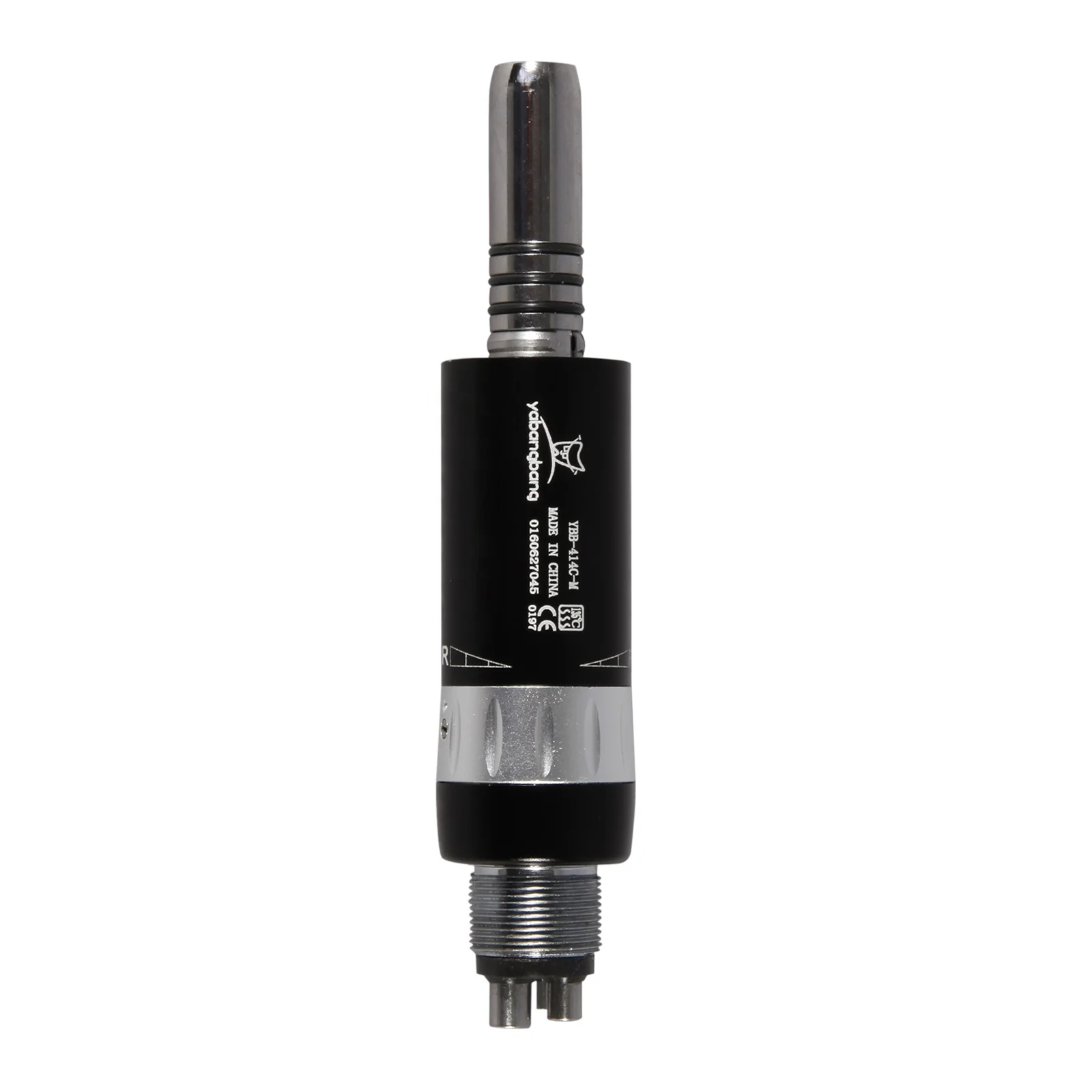 Hot Sale! de ntal 1:1 Inner Water Spray Air Motor Low Speed E-type Handpiece 4 Hole Black For N-S-K YH4