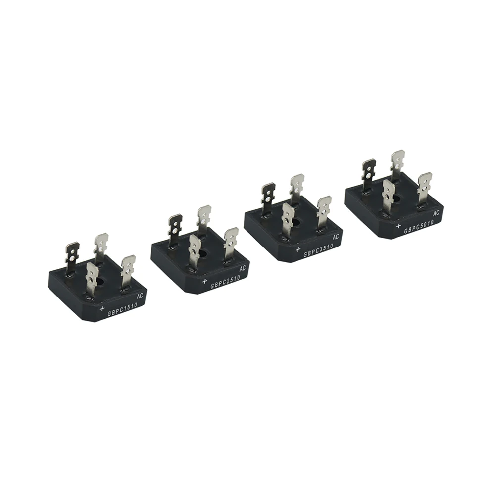 2PCS/LOT GBPC1510 GBPC2510 GBPC3510 GBPC5010 15A 25A 35A 50A 1000V Diode Bridge Rectifier High Current Bridge New Good Quality