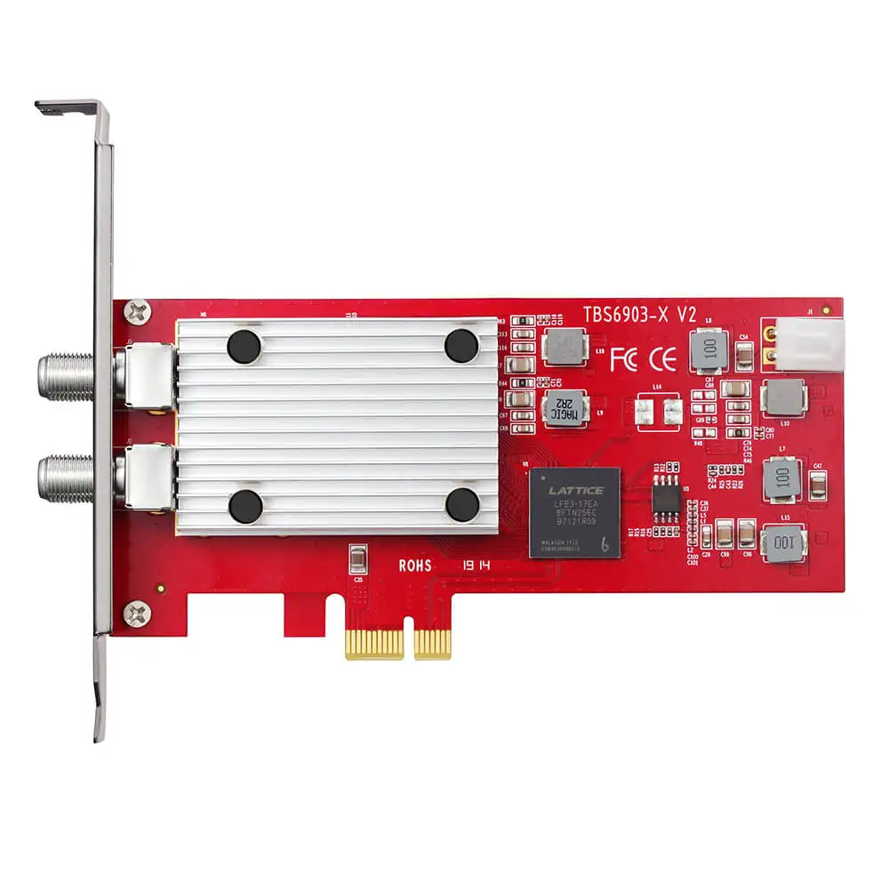 

Professional Tbs6903-x Dvb-s2x Tuner Pcie Card Supports Ccm, Acm, Vcm, Multi Input Stream, Generic Stream Mode