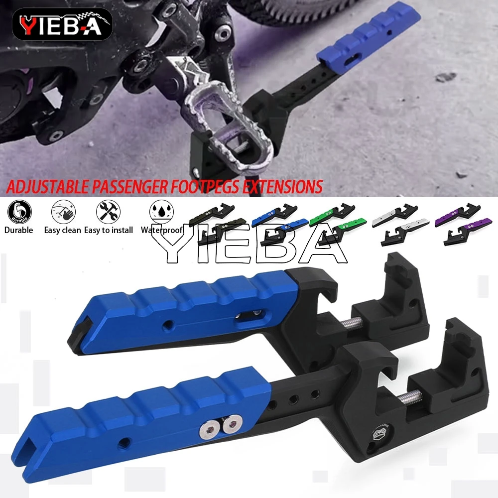 

For Husqvarna FE 250 /FE 350 /FE 450 /FE 501 2017- 2023 2024 2022 2021 2025 Motorcycle Passenger Footpegs Extensions Foot Pegs