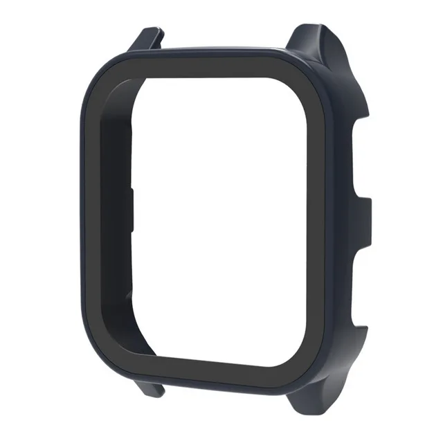 Hard PC Case Tempered Glass Screen Protector Protective Cover for Garmin Venu Sq 2 Music Sq2 Smart Watch