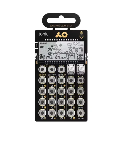 PO-32 Teenage Engineering Pocket Operator tonic, drum and percussion synthesizer and sequencer