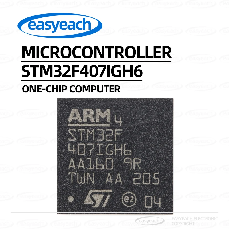 STM32F407IGH6 STMicroelectronics UFBGA-201 ARM Cortex-M4 وحدات التحكم الدقيقة 32 بت-MCUs