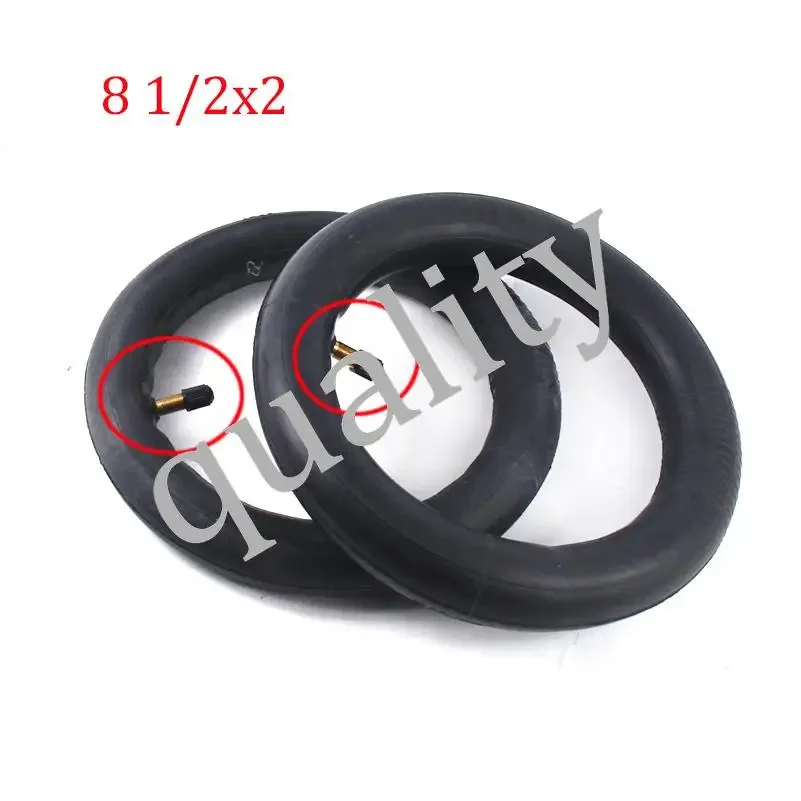 

2 шт. 8,5-дюймовые (8 1/2x2) пневматические камеры с прямым ниппелем для электросамоката Xiaomi Mijia M365