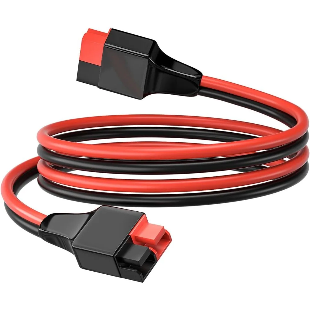 

100cm Anderson Extension Cable 14AWG Solar Anderson Adaptor Wire for Portable Power Station Solar Generator Solar Panel