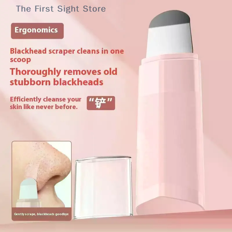 2 stks Comedondrukker Huid Scrubber Spatel Puistje Acne Naald Tool Facial Pore Cleaner Huidverzorging Set