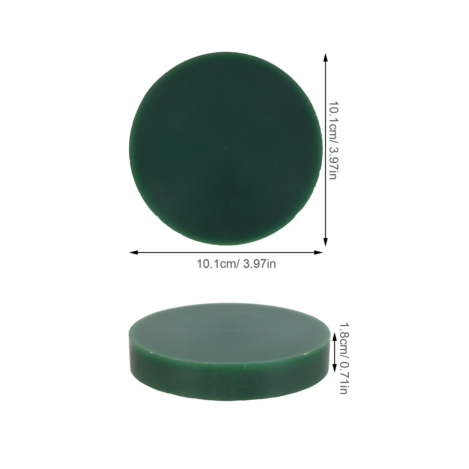 Jewelry Wax Carving Block Green Hard Wax 4x4x0.7 Casting DIY Jewelry Making Sculpting Molding Cad Cam Milling Rings Patterns view 3