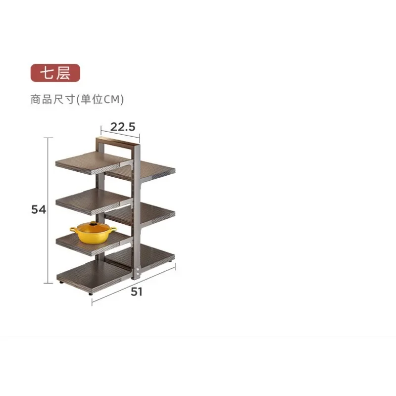 Kitchen Multifunctional pot storage  Household cabinet Layered  Lower sink Multi-layer pot