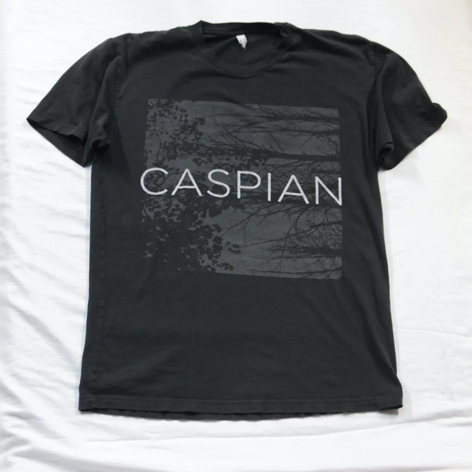 Caspian Band T Shirt Post Rock Concert Tour Merch Massachusetts Indie Tee Sz M