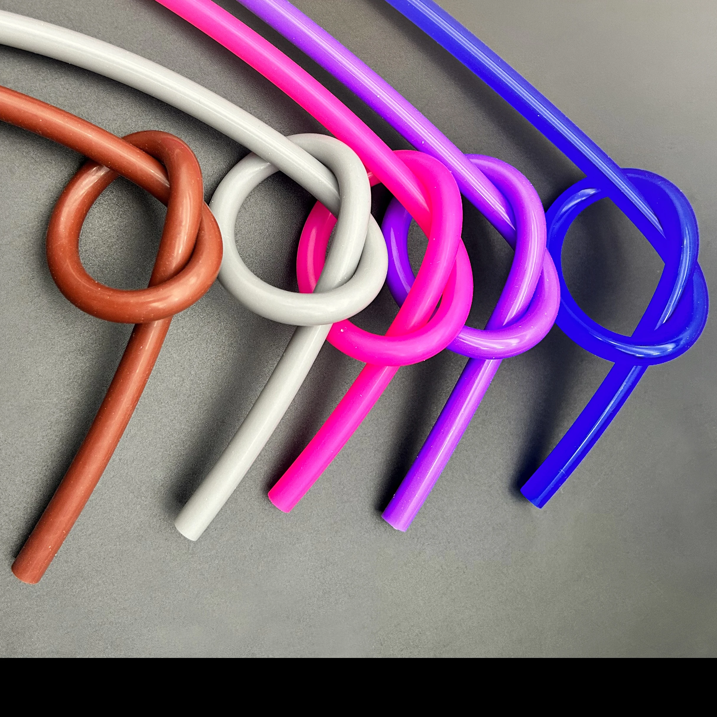 Food Grade ID 2mm~12mm Colored Silicone Hose, Heat-Resistant and Environmentally Friendly, Household Water Pipe with No Odor