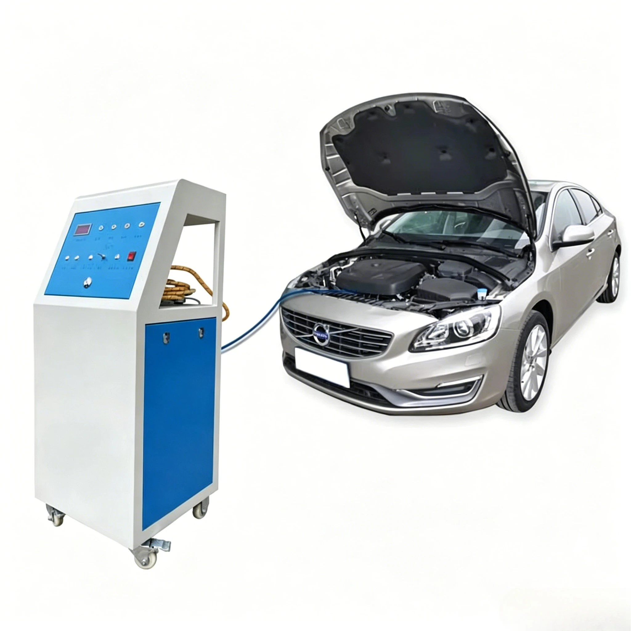 Customized High Temperature High Pressure DPF Cleaning Three Ways Catalytic Converter Cleaning Machine  for Truck