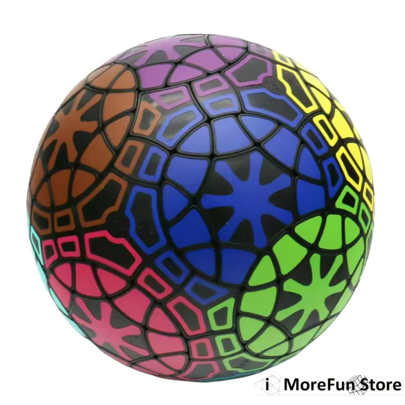 Verypuzzle # 68-Icosahedron 77 kubus vreemde vorm snelheid kubus puzzel speelgoed kinderen cadeau Cubo Magico puzzel