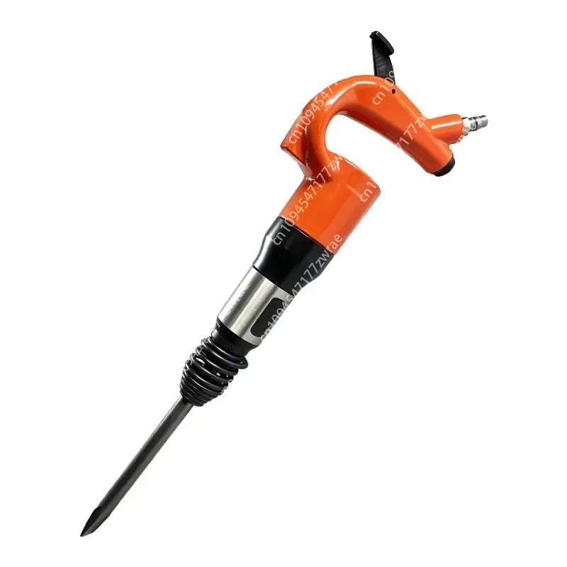 C6Air Chipping Hammer Heavy Duty Pneumatic Air Chisel Weld Slag Rust Removal, Cement Stone Chipping Demolition Complete Tool