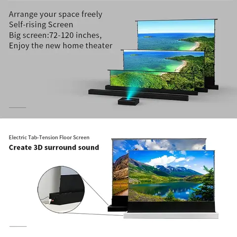 10 best sales motoriserad projektorduk - №3