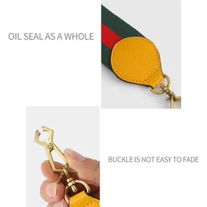 المرأة النايلون النسيج حقيبة اليد حزام الأشرطة الملونة لغوتشي رسول حقيبة الكتف اكسسوارات أحزمة قابلة للتعديل حقيبة يد الأشرطة أفضل 8 حقائب نسائية مبيعا من غوتشي - رقم 1