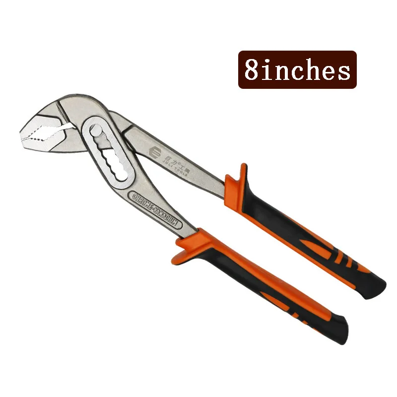 Water Pump Pliers Multifunctional Universal Wrench Open Grip Pipe Pliers Large-nosed Hand Tools Plumber Repair Pliers Tools