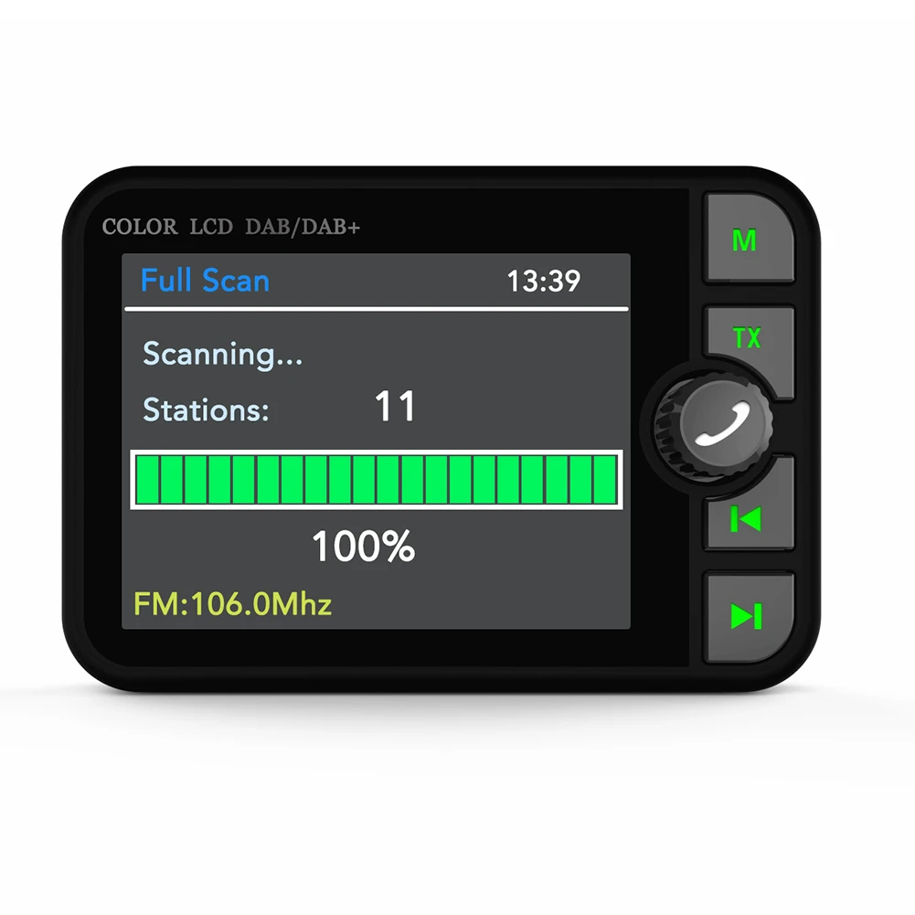 DAB/DAB + Receptor de Rádio 2.4 Polegada LCD Bluetooth MP3 Player Rádio FM Carro Rádios de Transmissão de Sinal Digital Somente para Europa Austrália