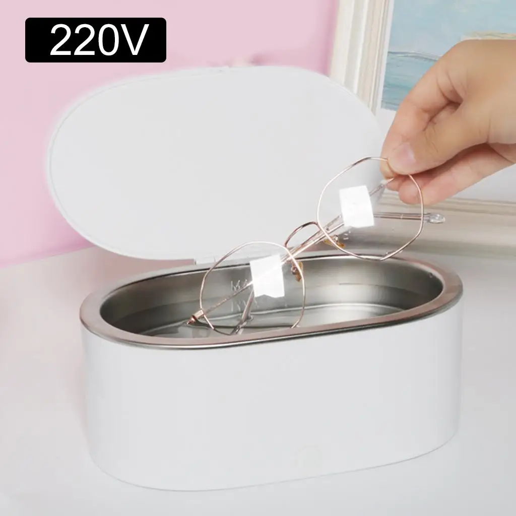 آلة تنظيف المجوهرات بالموجات فوق الصوتية للعملات المعدنية وأطقم الأسنان ونظارات العين 500 مل